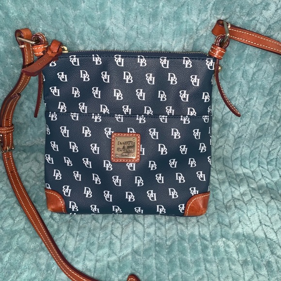 Dooney & Burk Navy Cross Body Bag - Picture 5 of 5